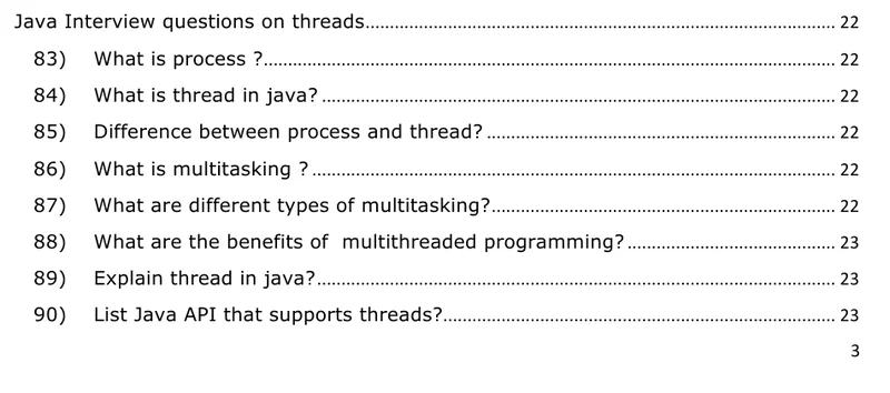 ALL QUESTIONS RELATED TO THREAD